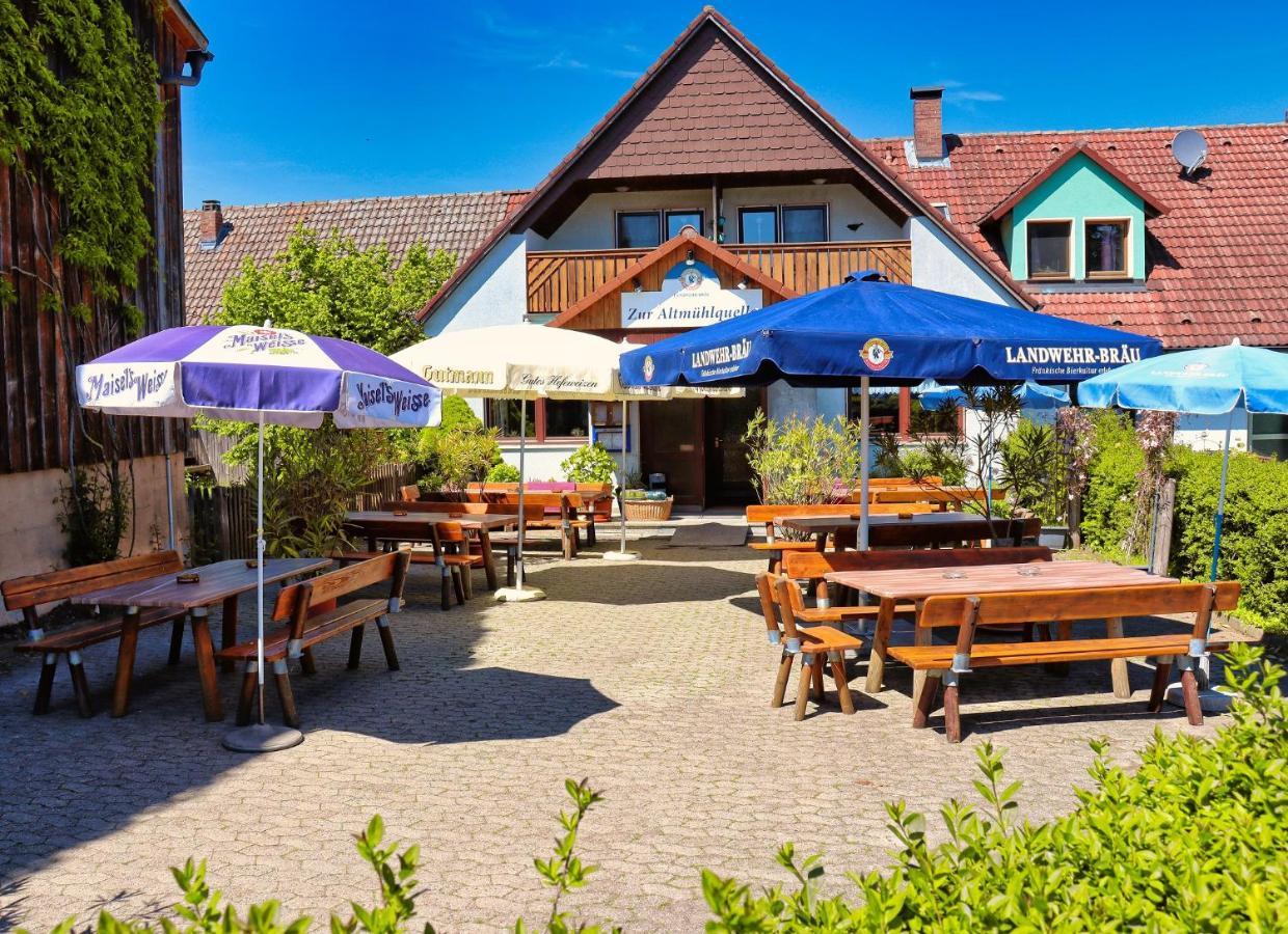 Zur Altmuehlquelle Hotell Windelsbach Eksteriør bilde